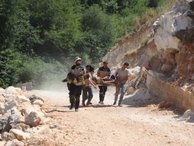 تقرير عن استجابة فرقنا لفاجعة وفاة 7 مدنيين بحادثة تدهور حافلة ركاب، وسقوطها من جرف صخري شديد الانحدار وغرقها في نهر ريف دركوش غربي إدلب.