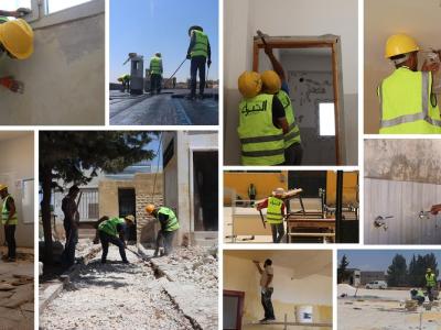 الدفاع المدني السوري يطلق مشروعاً لتأهيل مدارس متضررة من زلزال شباط 2023 في شمال غربي سوريا