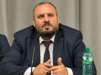 مشاركة نائب مدير الدفاع المدني السوري في فعالية لندن. حملت الفعالية عنوان "إعادة بناء الأمل بعد  عام على زلزال سوريا وتركيا"