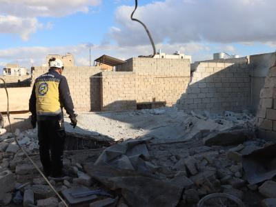 قتيل و15 مصاباً بهجمات صاروخية من مناطق السيطرة المشتركة على ريف حلب الشرقي