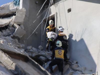 ضحايا مدنيين في مجازر مروعة ترتكبها طائرات الحلف السوري الروسي