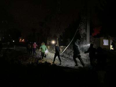 مقتل 3 أشخاص وإصابة 19 آخرين بينهم 3 متطوعين بغارات جوية إسرائيلية على درعا