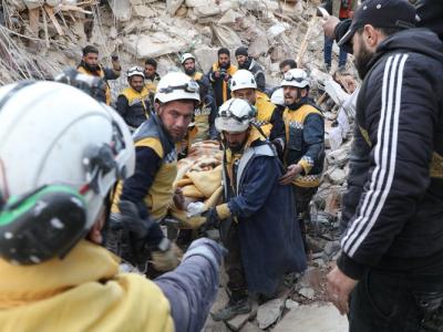 Director of White Helmets says UN aid chief visit to Bab al-Hawa crossing into northwest Syria ‘too little too late’