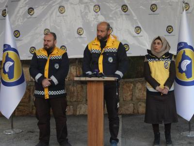 Remarks by Raed Al Saleh, White Helmets Press Conference on the Latest Developments in NW Syria