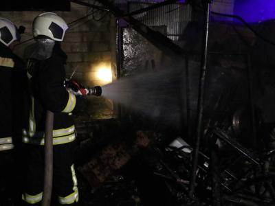 Fires in northwest Syria... responding to 30 fires in the first week of 2023