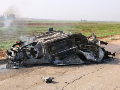 Guided Missiles by Regime Forces Kill a Civilian in the Idlib Countryside