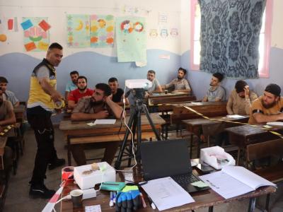 The White Helmets Introduce Disaster Response Training Program for Civilians in Northwestern Syria