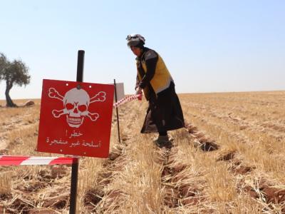 الخوذ البيضاء تساهم في التقرير السنوي لمرصد الألغام الأرضية…وسوريا تسجل أكبر عدد بالضحايا للعام الثالث