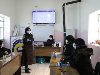 المراكز النسائية في الدفاع المدني السوري تطلق حملة "مسعف في كل بيت"