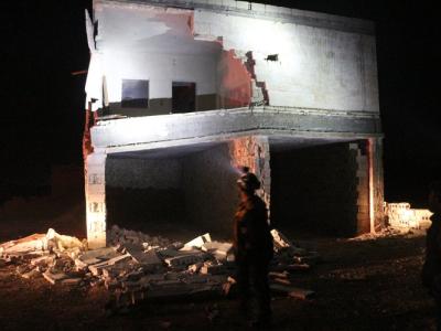 إصابة أكثر من 190 مدنياً بكسور وجروح متفاوتة وحالات إغماء وانهيار لأبنية متصدعة ...في زلزال جديد ضرب شمال غربي سوريا