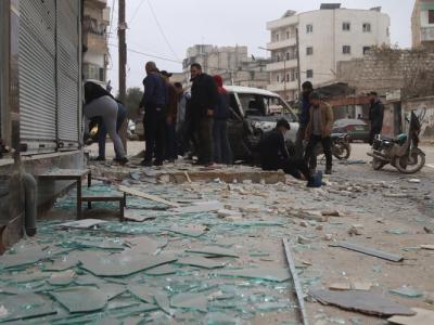 إدلب تحت النار…هجمات إرهابية شبه يومية لنظام الأسد على المدينة