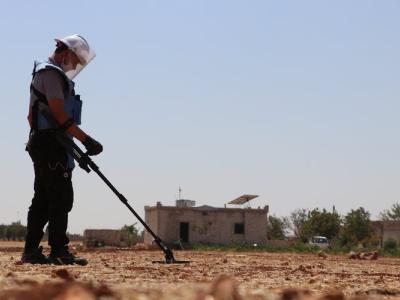 الدفاع المدني السوري يصبح عضواً في الحملة الدولية لحظر الألغام الأرضية _ تحالف الذخائر العنقودية (ICBL-CMC)