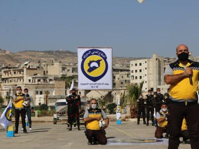 الدفاع المدني السوري في ذكرى تأسيسه السادسة...القصة كاملة