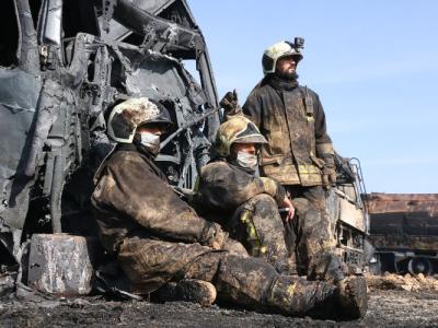 بعد عمل استمر لنحو 20 ساعة وخسائر بشرية ومادية... إخماد الحرائق في ترحين والحمران شرقي حلب