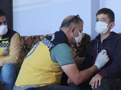 الدفاع المدني السوري يطلق مشروعاً للصحة المدرسية في شمال غربي سوريا