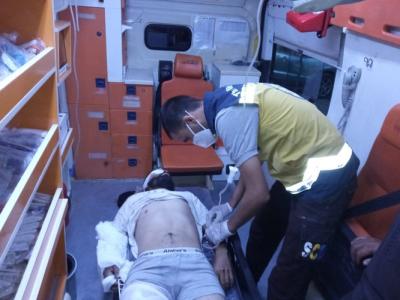 قتيلان و 4 إصابات من المدنيين باستهداف مزدوج بصواريخ موجهة من قوات النظام على ريف حلب الغربي.