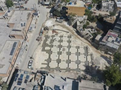 الدفاع المدني السوري يطلق مشروعاً لبناء مسجد في قرية الملند غربي إدلب