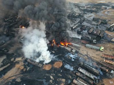 بيان من الخوذ البيضاء حول استهداف النظام وروسيا لقريتي ترحين والحمران بريف حلب الشرقي