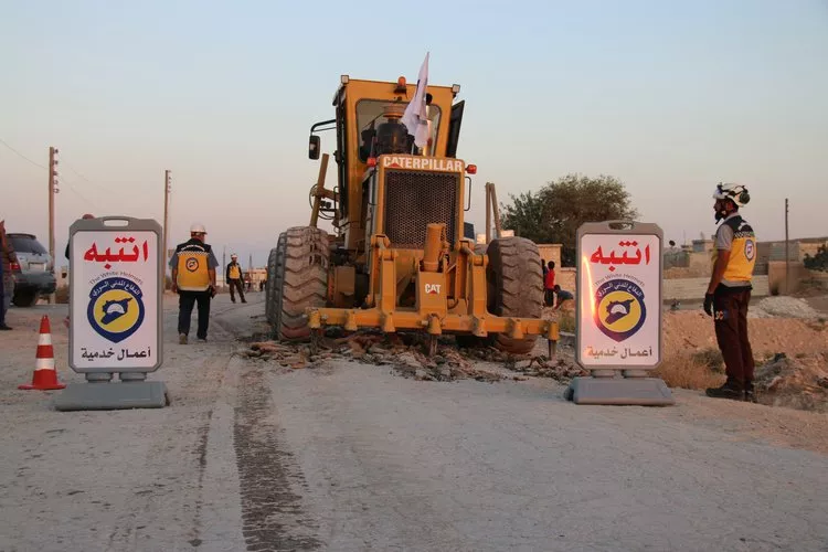 New 8500-Meter Road Project Underway to Enhance Road Infrastructure for Civilians in Eastern Aleppo