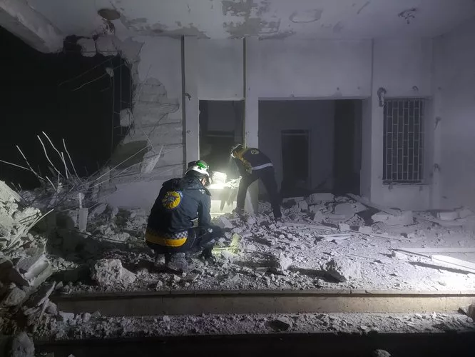 Report on the Bombing Incident That Targeted a Non-Operational Medical Center in Taltita Village, Northwestern Countryside of Idlib.