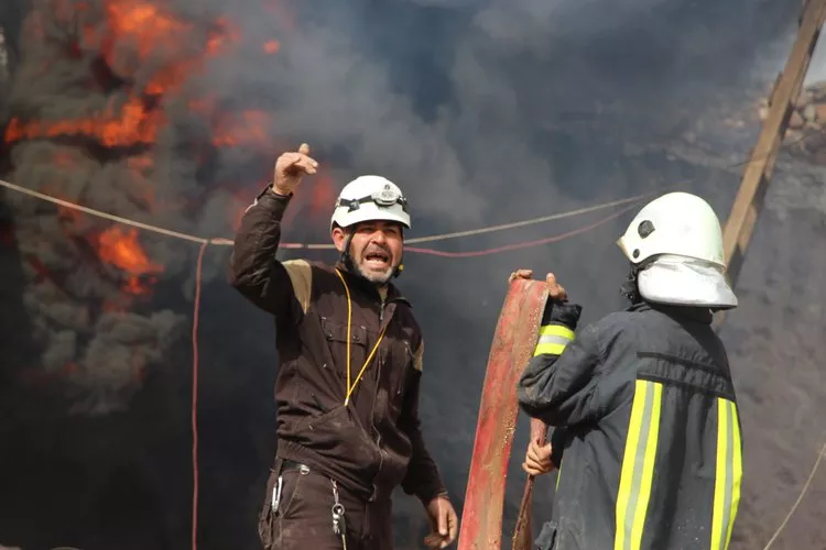 بيان الدفاع المدني السوري بخصوص الوضع في الشمال السوري