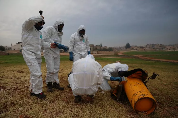 بيان حول تقرير منظمة حظر الأسلحة الكيميائية وإثبات استخدام نظام الأسد للأسلحة الكيميائية في سراقب في 4 شباط 2018